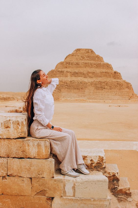 Full-Day Tour Giza Pyramids, Sphinx, Memphis, and Saqqara