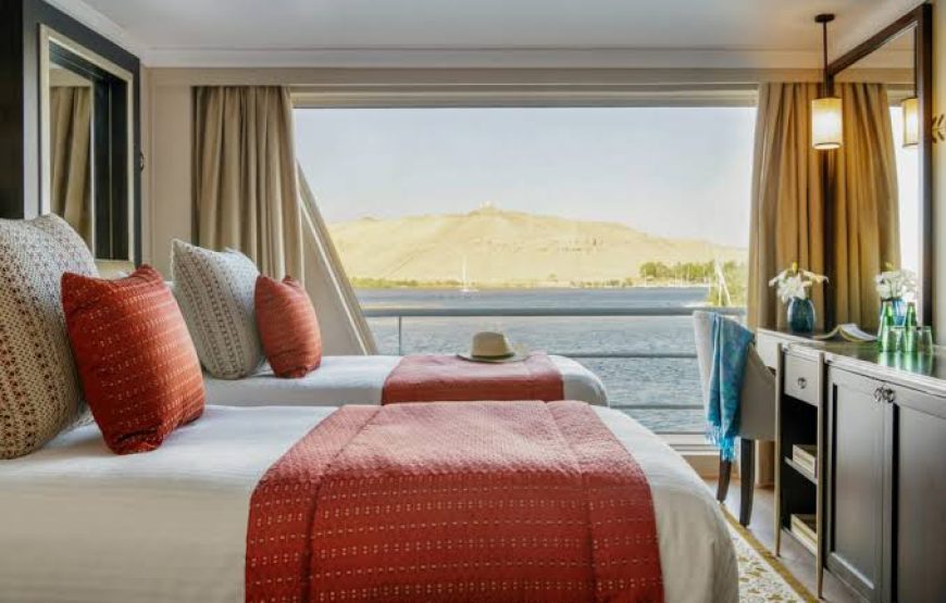 03 Nights cruise Aswan to Luxor with sightseeing 6pax Friday